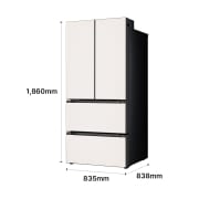 김치냉장고 LG 디오스 AI 오브제컬렉션 김치톡톡 (Z495GBB251.AKOR) 썸네일이미지 2