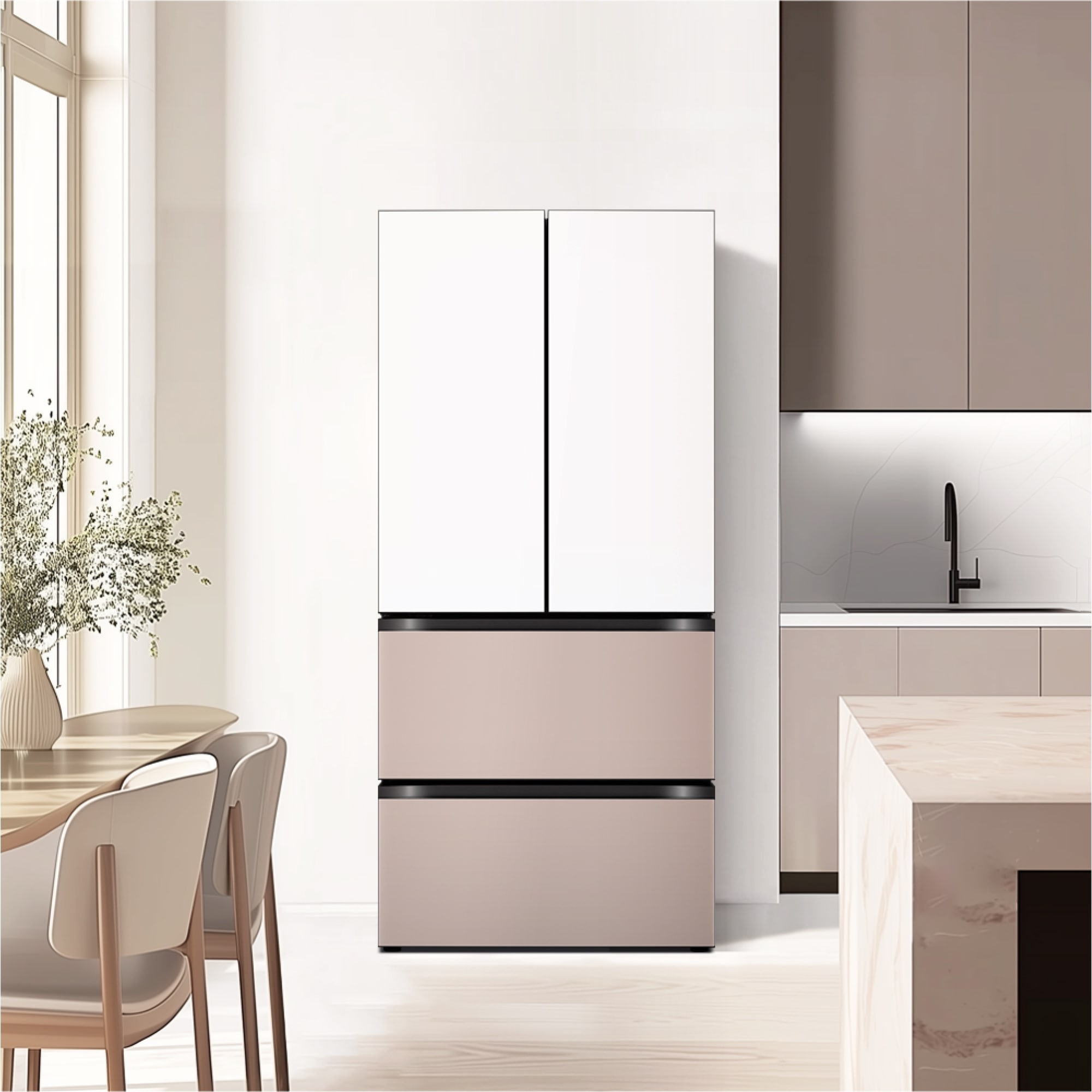 김치냉장고 LG 디오스 AI 오브제컬렉션 김치톡톡 (Z495GQA212.AKOR) 줌이미지 1