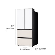 김치냉장고 LG 디오스 AI 오브제컬렉션 김치톡톡 (Z495GQG212.AKOR) 썸네일이미지 2