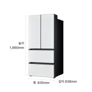 김치냉장고 LG 디오스 AI 오브제컬렉션 김치톡톡 (Z495MWW212.AKOR) 썸네일이미지 2