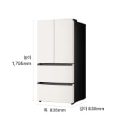 김치냉장고 LG 디오스 AI 오브제컬렉션 김치톡톡 (Z490MEEF11.AKOR) 썸네일이미지 2