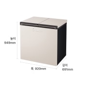 김치냉장고 LG 디오스 오브제컬렉션 김치톡톡 (Z225MEE151.AKOR) 썸네일이미지 2