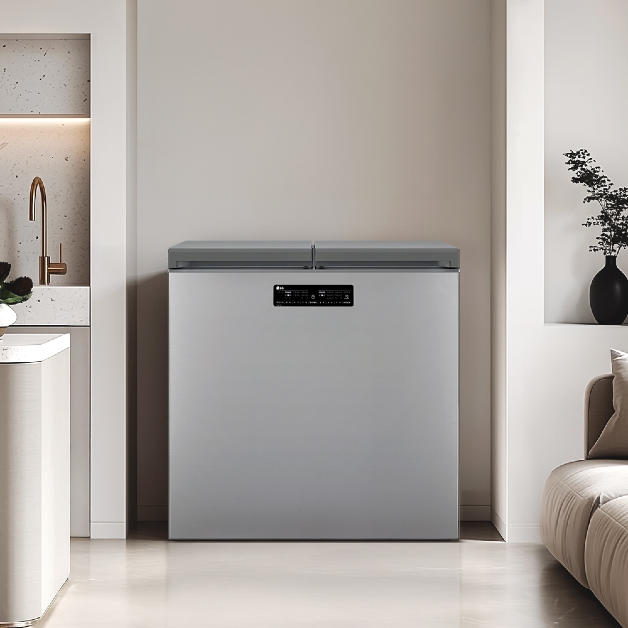 김치냉장고 LG 디오스 김치톡톡 (K225S121.AKOR) 줌이미지 1