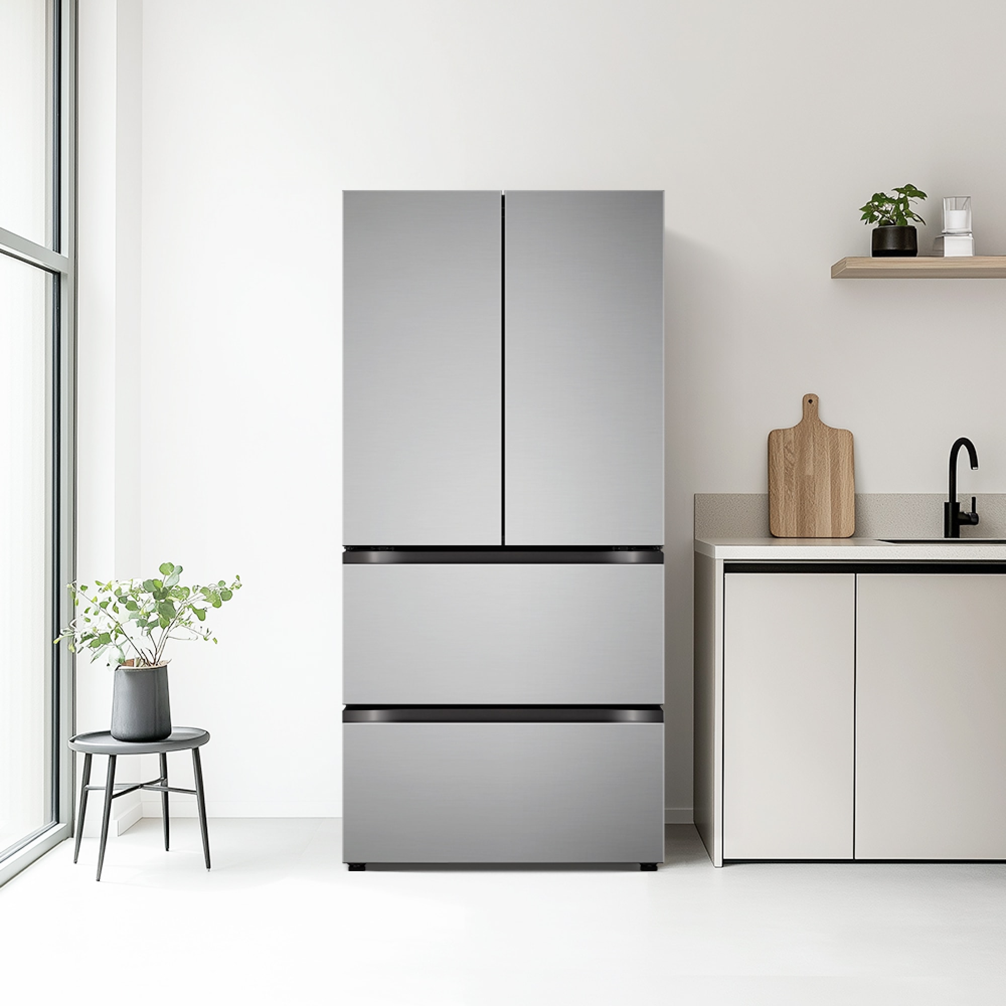 김치냉장고 LG 디오스 AI 오브제컬렉션 김치톡톡 (Z490MPSF12.AKOR) 줌이미지 1