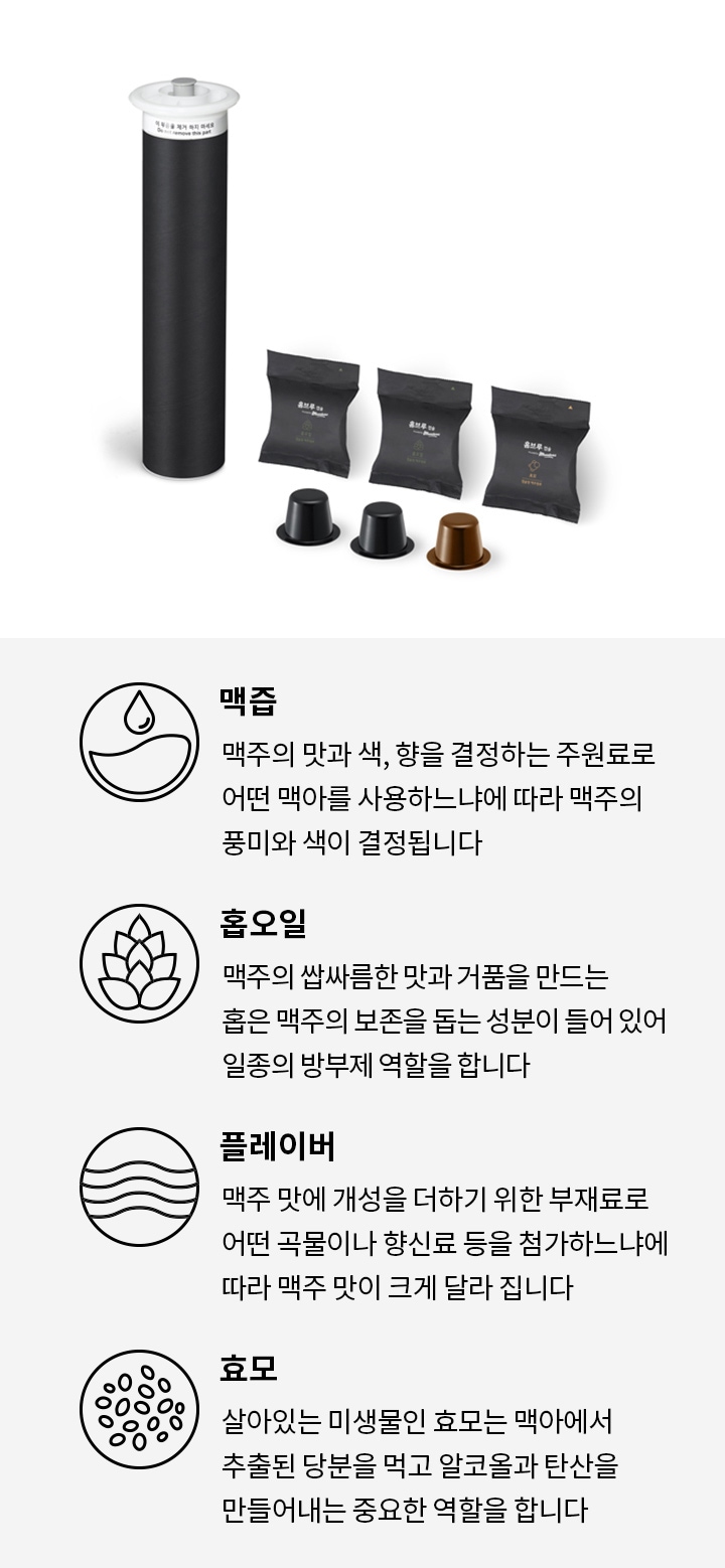 세계 최초로 개발한 <br class="mo-only">캡슐형 원료 패키지2