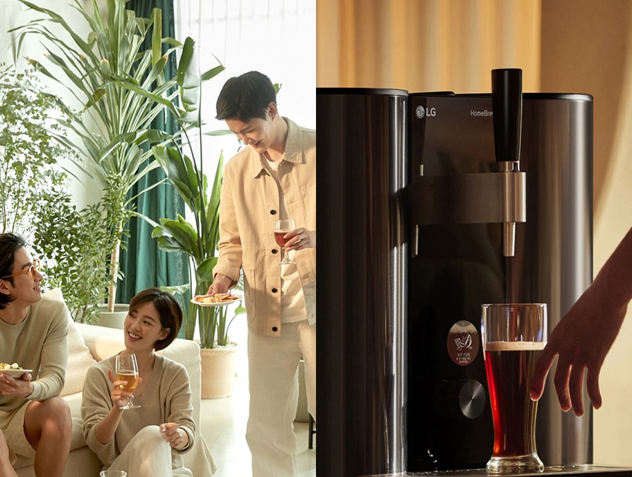 혼자 즐기는 <br>감성충만 홈맥<br><br>함께 즐기는 <br>스페셜한 홈파티<br><br>매일 매일 색다른 <br>홈브루 라이프1