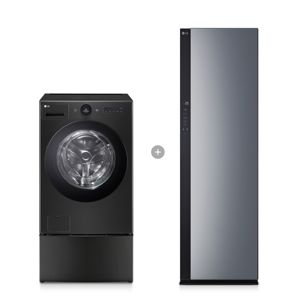 의류관리기 LG 트롬 오브제컬렉션 워시콤보 + LG 스타일러 (KAX-G5E.AKOR) 메인이미지 0
