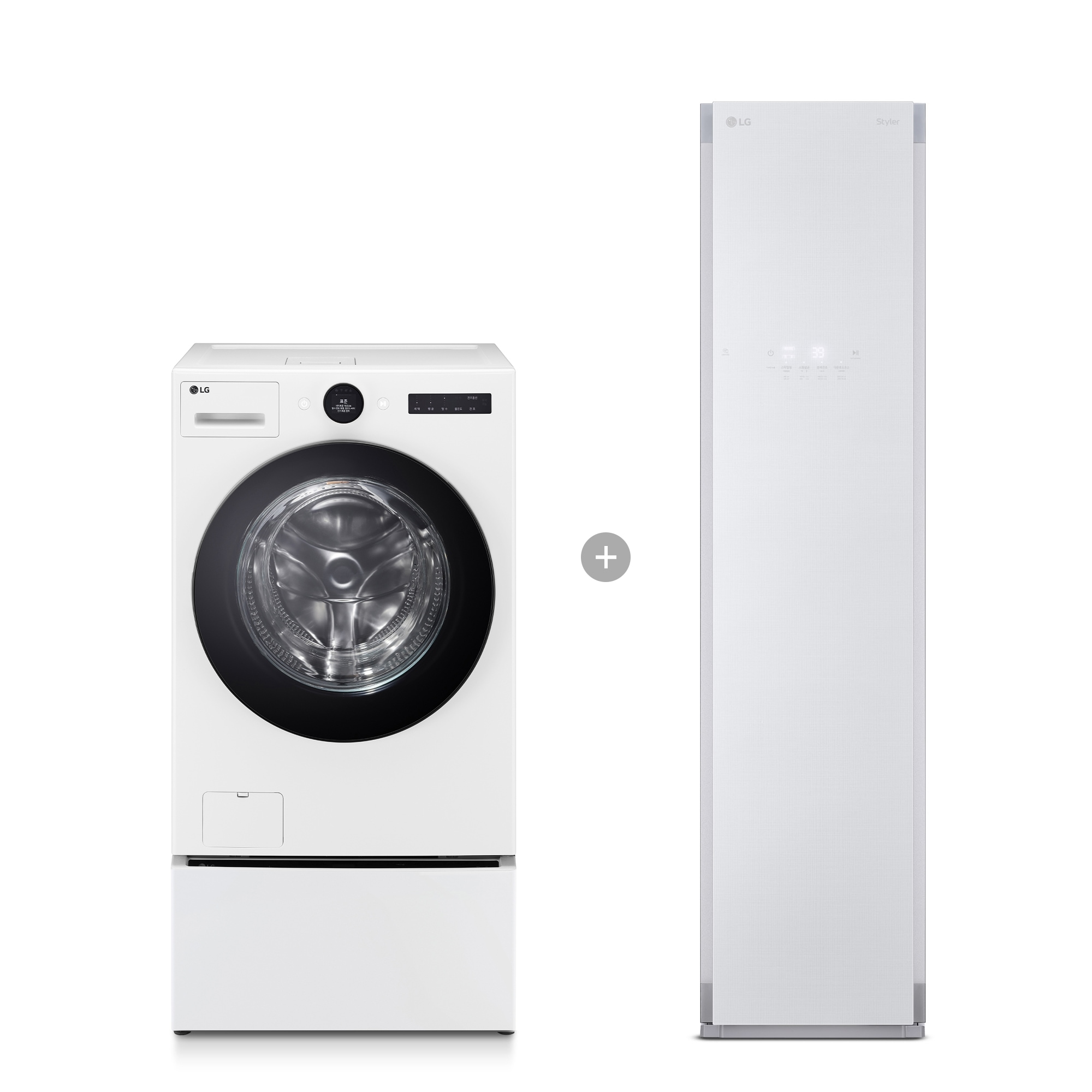 의류관리기 LG 트롬 오브제컬렉션 워시콤보 + LG 스타일러 (WAX-3JW.CKOR) 줌이미지 1