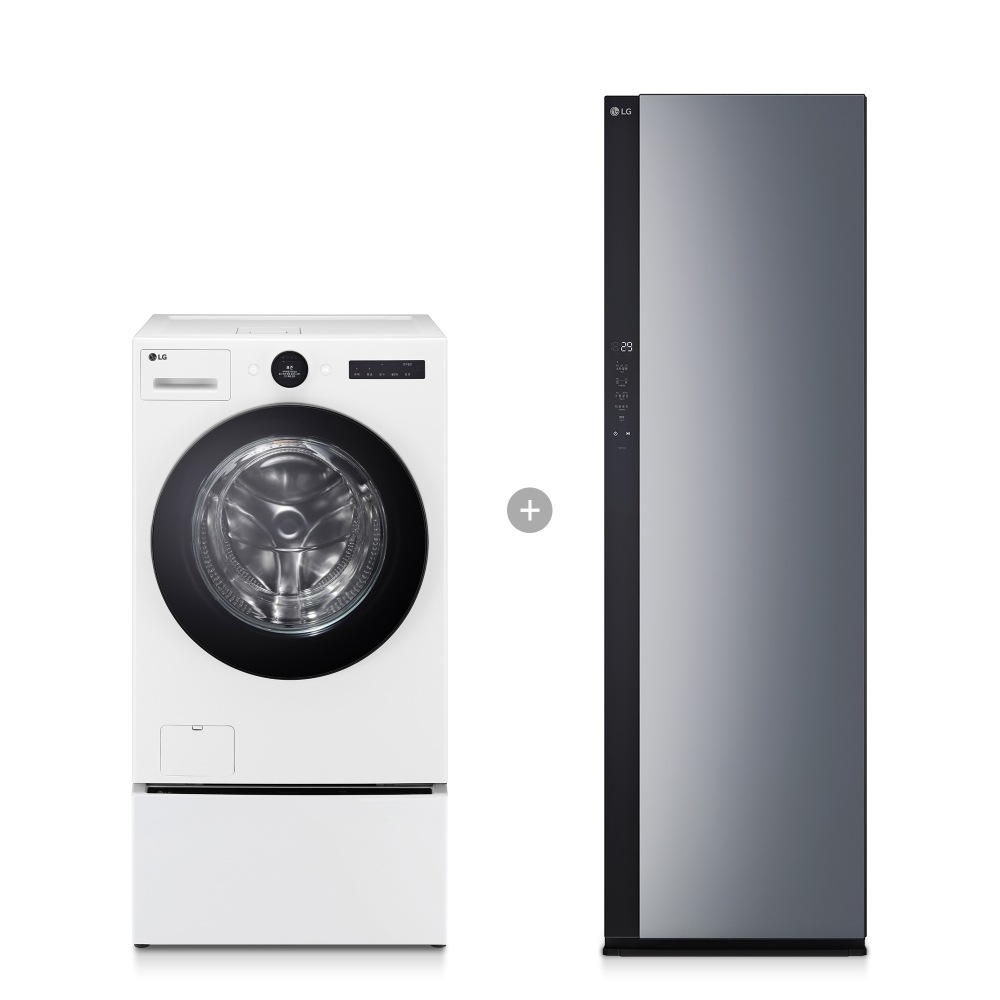 의류관리기 LG 트롬 오브제컬렉션 워시콤보 + LG 스타일러 (WAX-G5E.CKOR) 메인이미지 0
