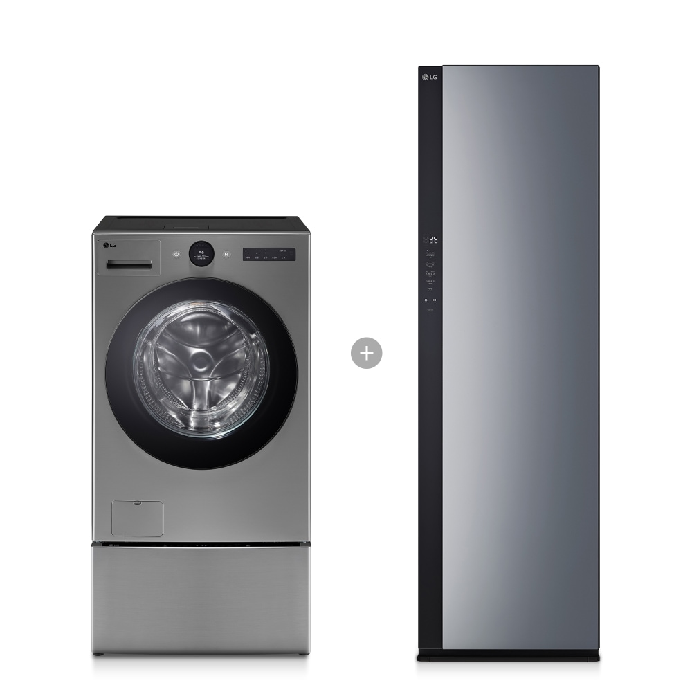 의류관리기 LG 트롬 오브제컬렉션 워시콤보 + LG 스타일러 (VAX-G5E.AKOR) 메인이미지 0