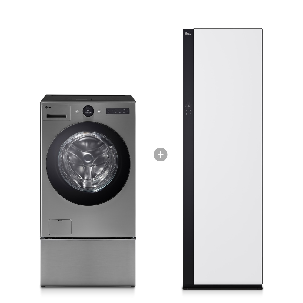 의류관리기 LG 트롬 오브제컬렉션 워시콤보 + LG 스타일러 (VAX-M8H.AKOR) 메인이미지 0