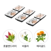 식물생활가전 LG 틔운용 씨앗키트 패키지 (화훼류)  (LPF02.AKOR) 썸네일이미지 1