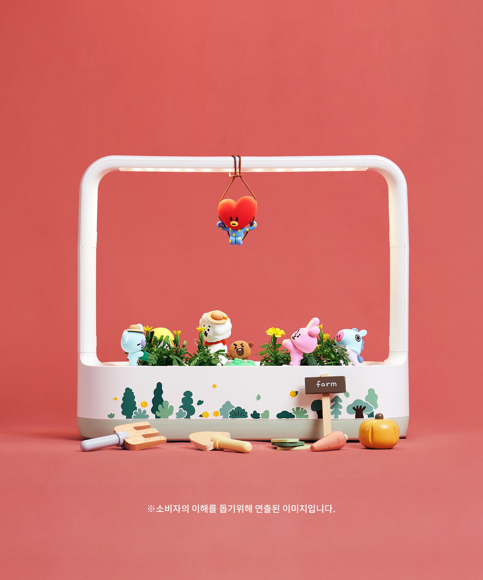 식물생활가전 LG 틔운 미니 | BT21 스페셜 에디션 (L023M2P.AKOR) 메인이미지 0