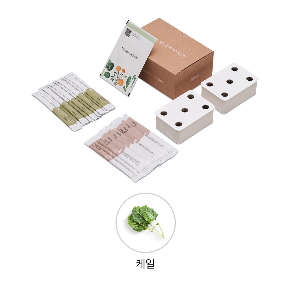 식물생활가전 LG 틔운 미니용 씨앗키트 패키지 (케일) (LPM28.AKOR) 메인이미지 0