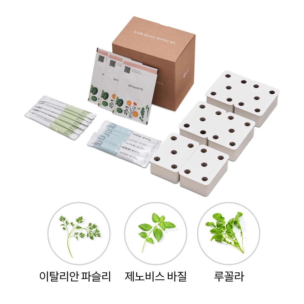 식물생활가전 LG 틔운용 씨앗키트 패키지 (향긋한 패키지 B) (LPH12.AKOR) 메인이미지 0