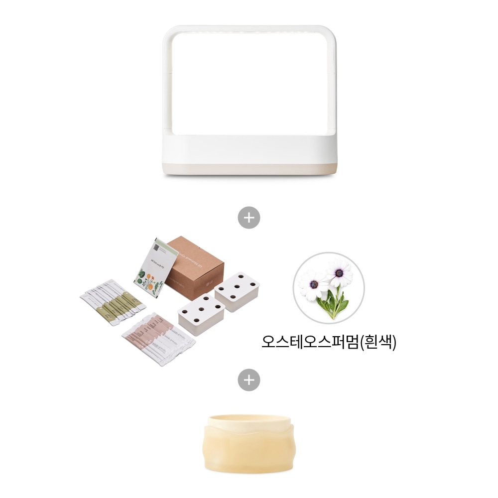 식물생활가전 LG 틔운 미니 + 클린팟 (L023E1P37-1.AKOR) 메인이미지 0