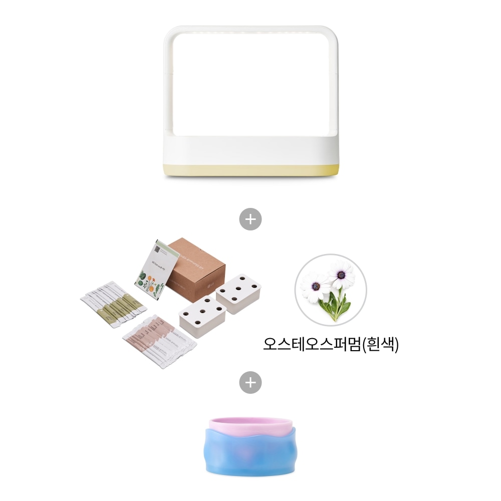 식물생활가전 LG 틔운 미니 + 클린팟 (L023L1P37-3.AKOR) 메인이미지 0