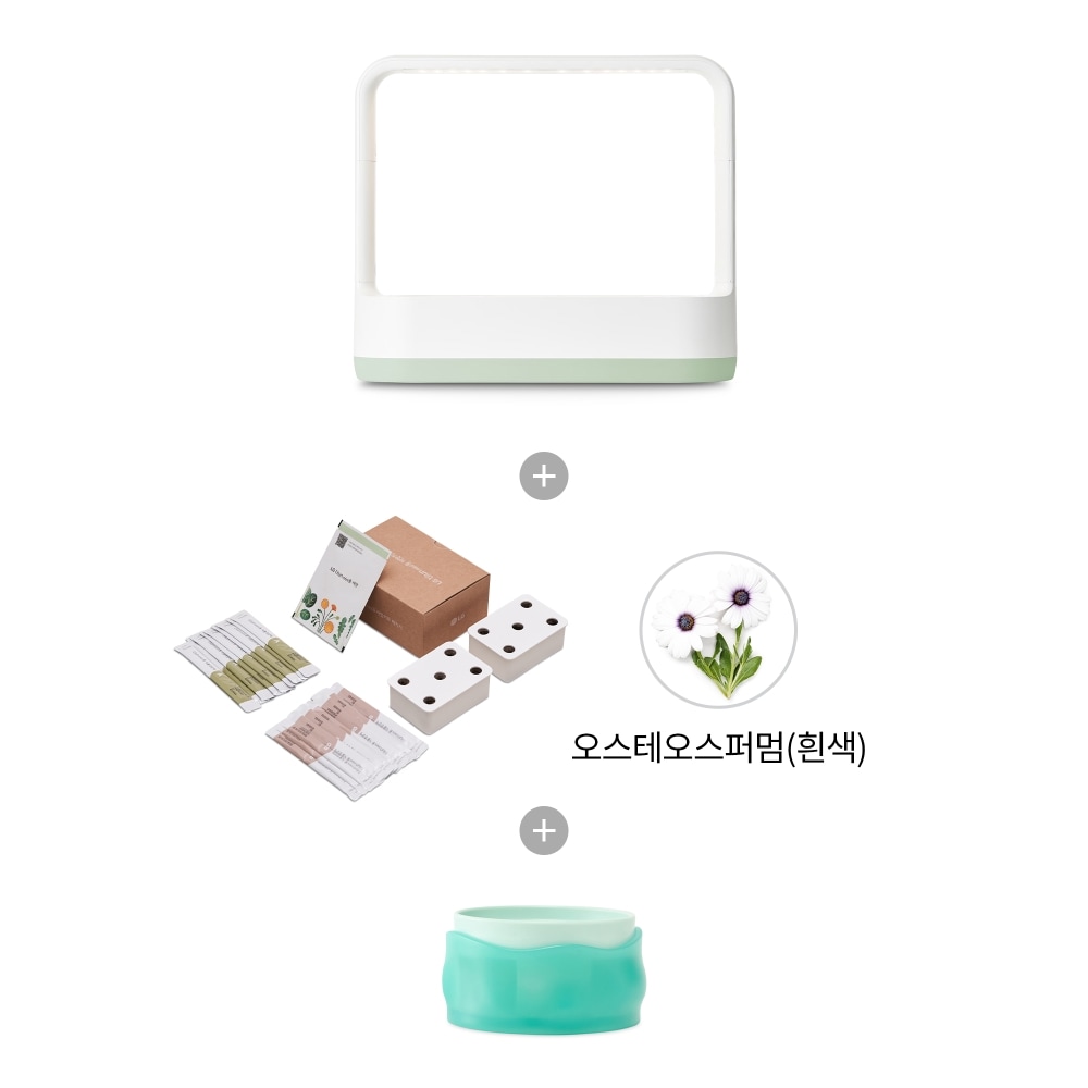 식물생활가전 LG 틔운 미니 + 클린팟 (L023M1P37-4.AKOR) 메인이미지 0