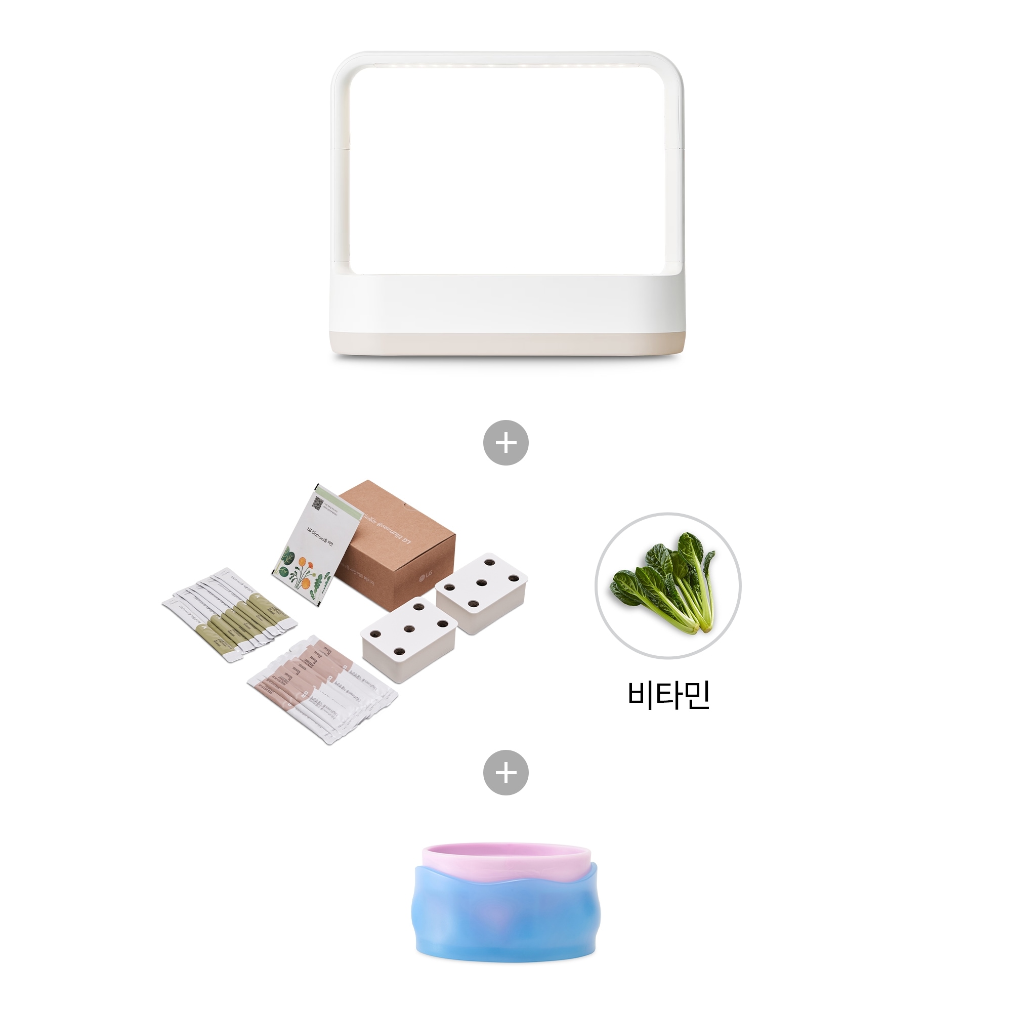 식물생활가전 LG 틔운 미니 + 클린팟 (L023E1P12-3.AKOR) 줌이미지 1