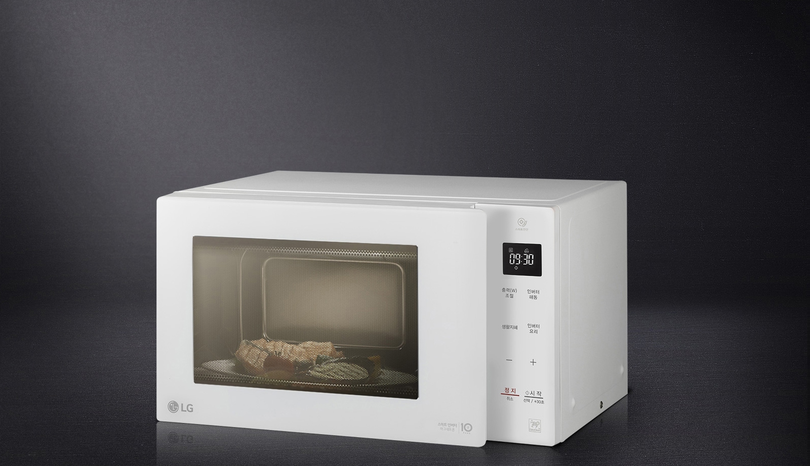 LG 전자레인지<br>스마트 인버터 마그네트론 10년 무상보증												1