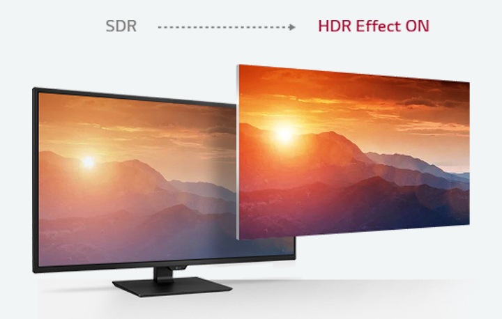 HDR 콘텐츠처럼<br>감상할 수 있는 HDR 효과2