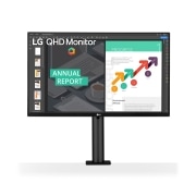 모니터 LG PC 모니터 360 (27QN880.BKR) 썸네일이미지 1