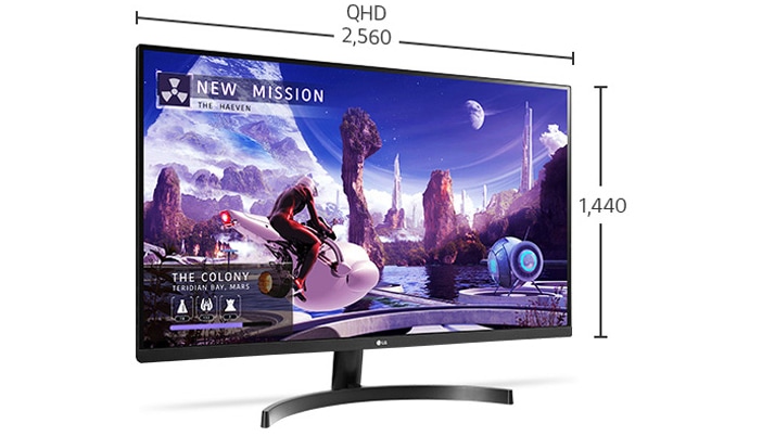 QHD 해상도로 즐기는 대화면1