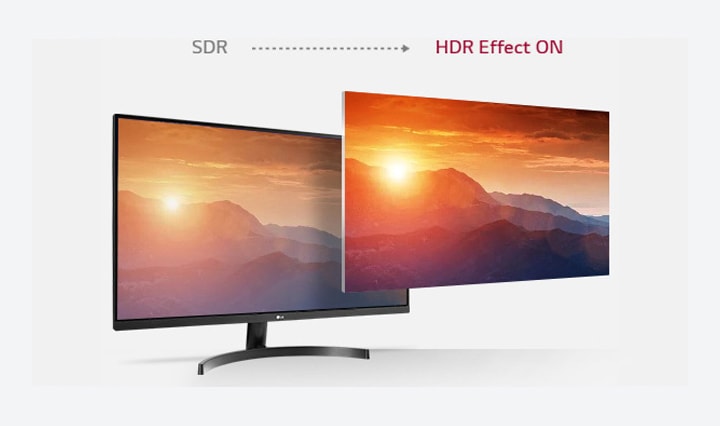 HDR 콘텐츠처럼<BR>감상할 수 있는 HDR 효과2