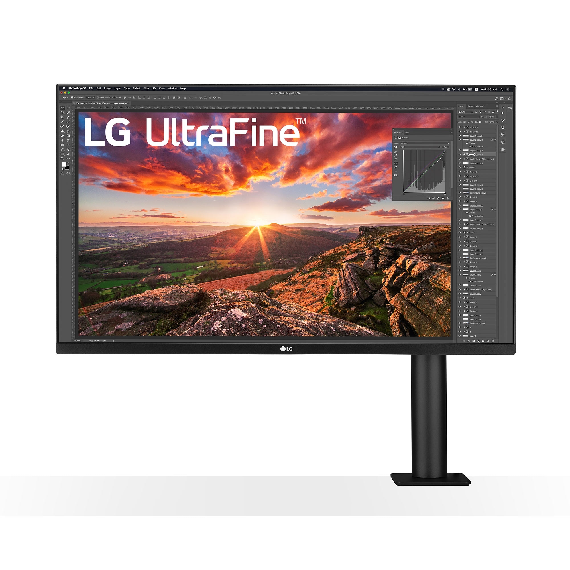 모니터 LG 울트라 HD 모니터 (32UN880.BKR) 줌이미지 0