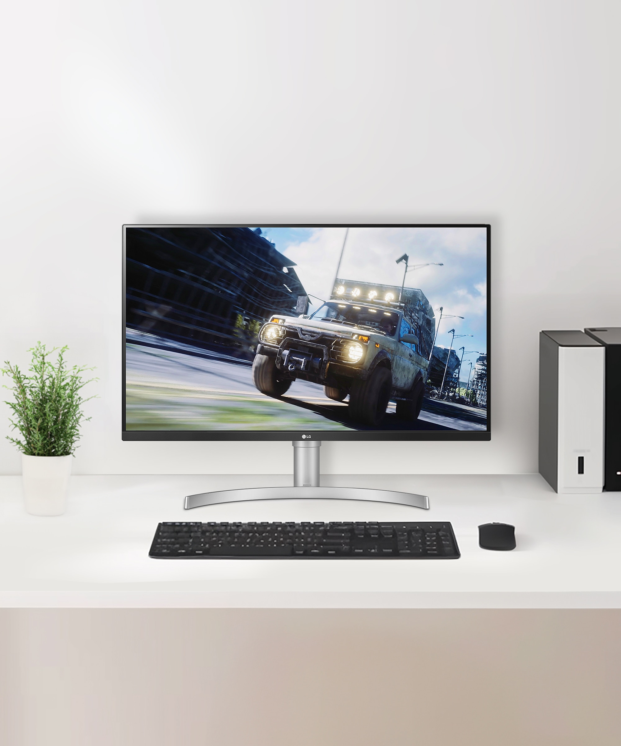 모니터 LG 울트라HD 모니터 (32UN550.BKR) 메인이미지 0