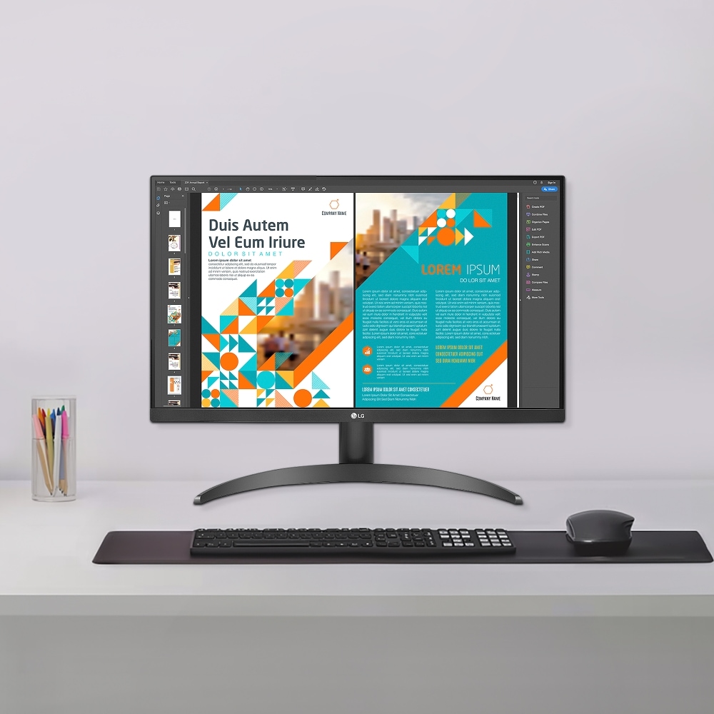 모니터 LG PC 모니터 (24QP500.BKR) 메인이미지 1