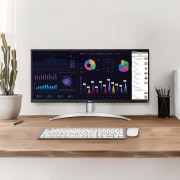 모니터 LG 울트라와이드 모니터 (29WQ600.BKR) 썸네일이미지 1