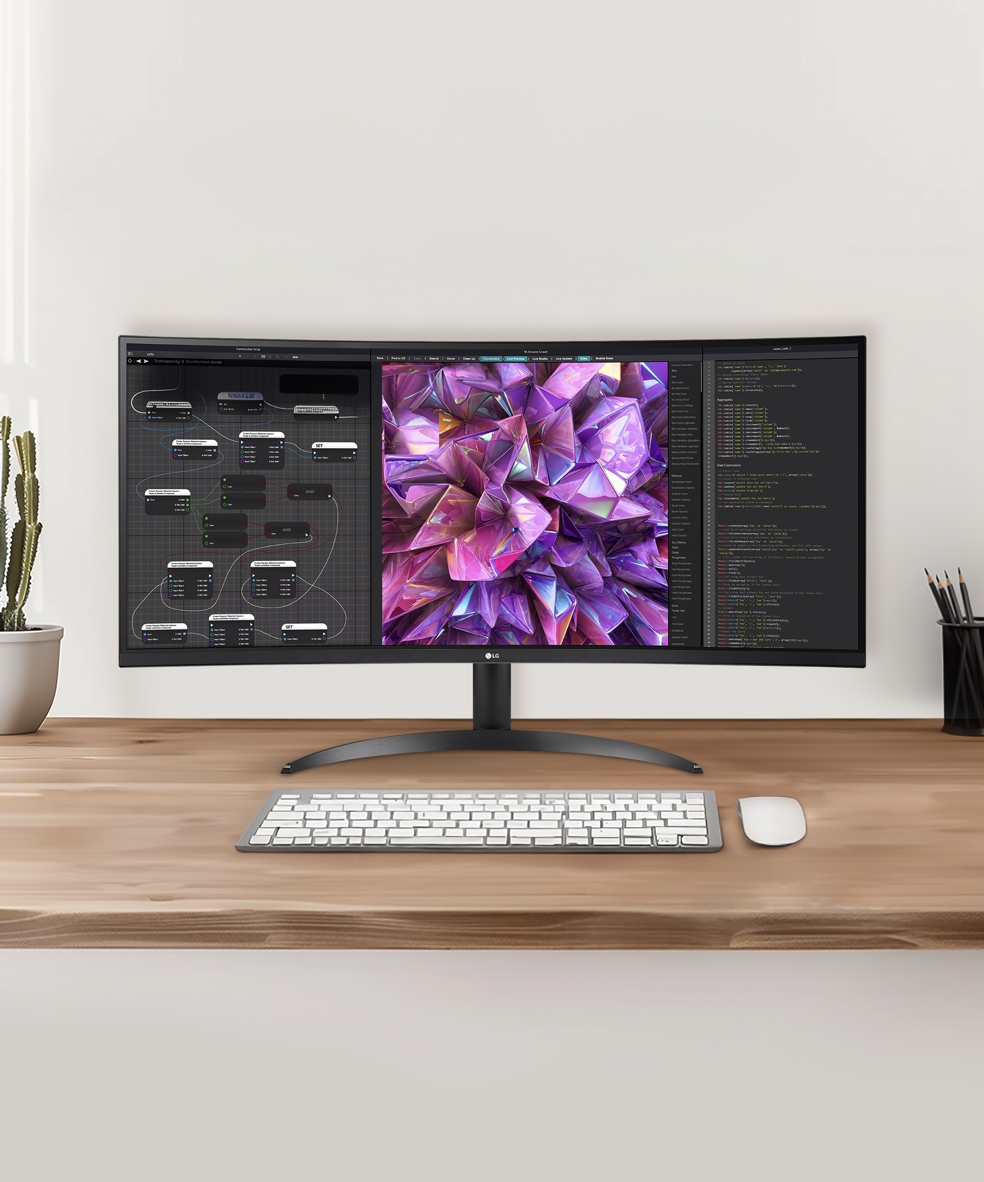 모니터 LG 울트라와이드 모니터 (34WQ60C.BKR) 메인이미지 0