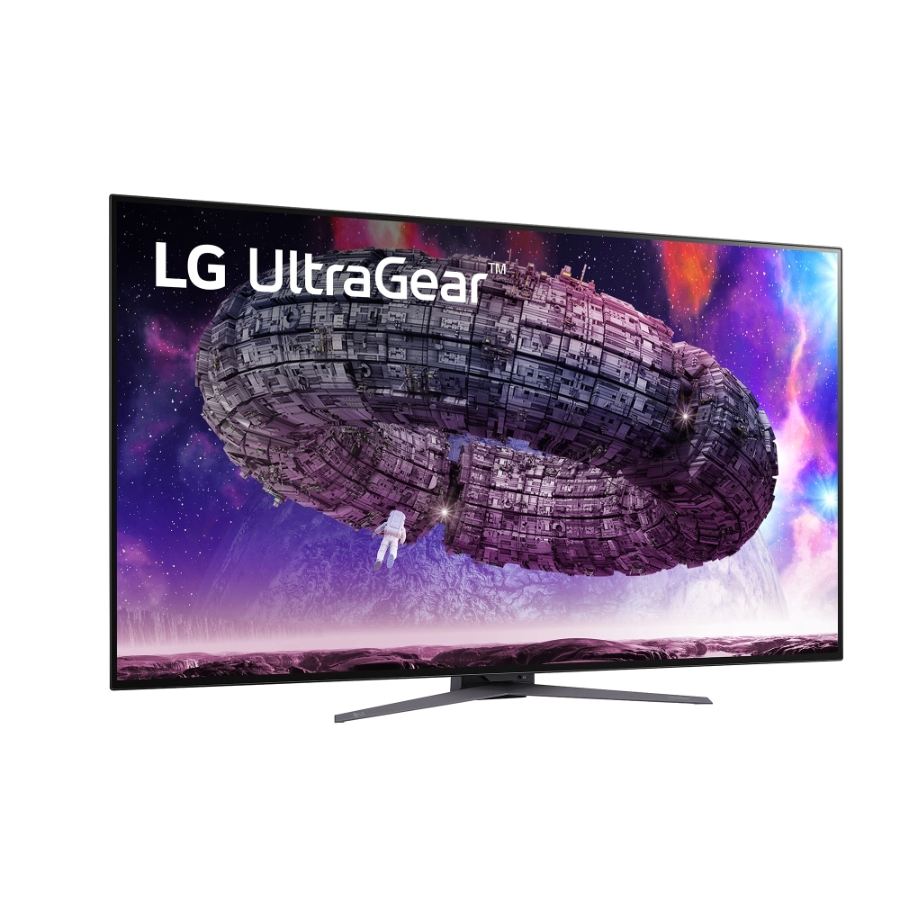 48인치 게이밍 모니터 추천 LG 울트라기어 4K 해상도 120Hz 주사율의 48GQ900