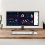 모니터 LG 울트라와이드 모니터 (29WQ500.BKR) 썸네일이미지 1