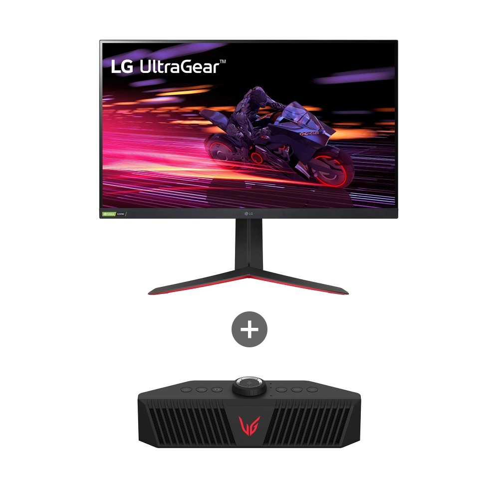 모니터 LG 울트라기어 게이밍모니터 + 게이밍스피커 (32GP750.GP3) 메인이미지 0