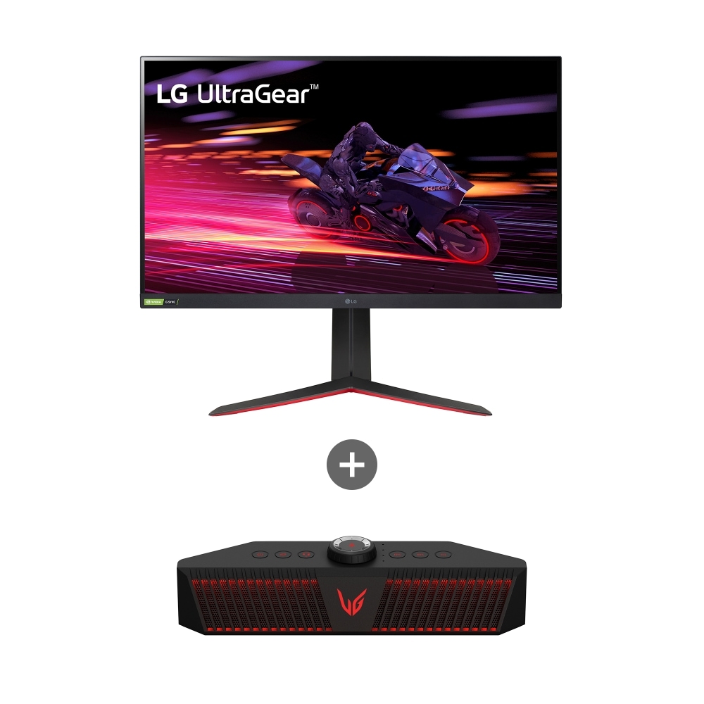모니터 LG 울트라기어 게이밍모니터 + 게이밍스피커 (32GP750.GP9) 메인이미지 0