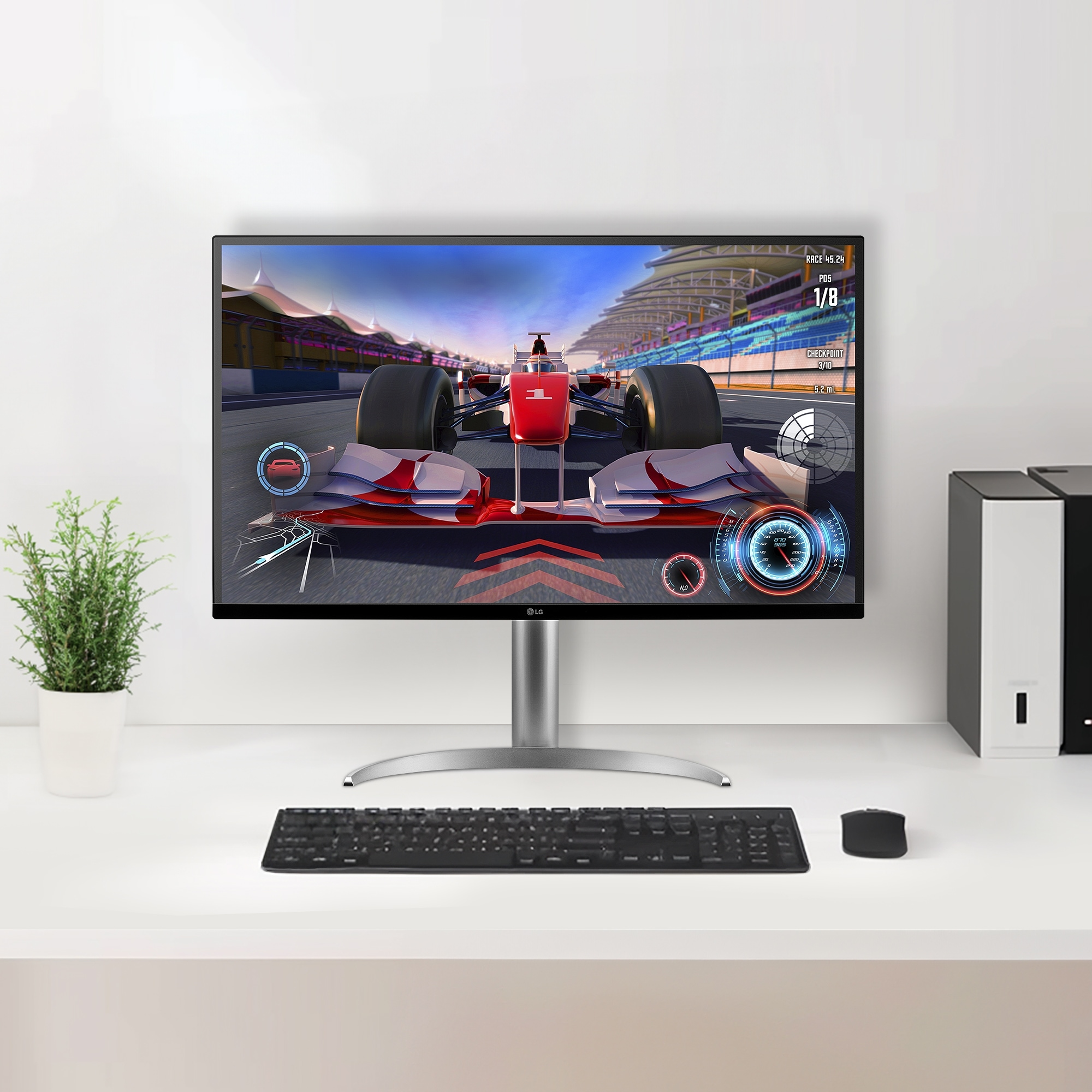 모니터 LG 울트라HD 모니터 (32UQ750P.BKR) 줌이미지 1