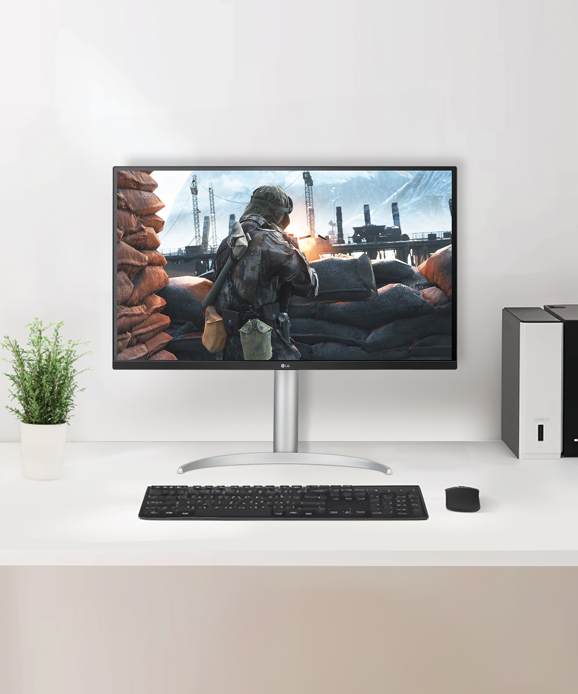 모니터 LG 울트라HD 모니터 (32UP550N.BKR) 메인이미지 0