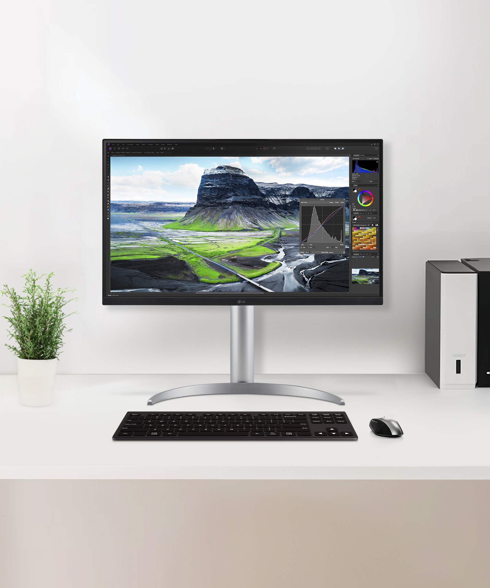 모니터 LG 울트라HD 모니터 (27UQ850V.BKR) 메인이미지 0
