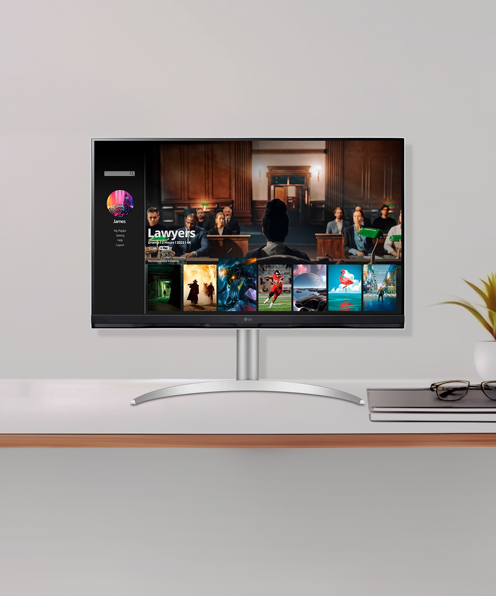 모니터 LG  MyView 스마트모니터 (32SQ750S.BKR) 메인이미지 0
