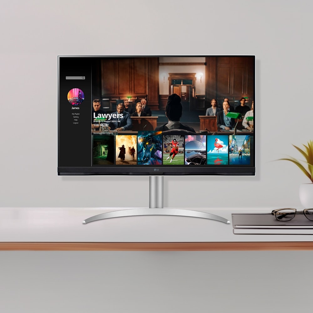 모니터 LG  MyView 스마트모니터 (32SQ750S.BKR) 메인이미지 1