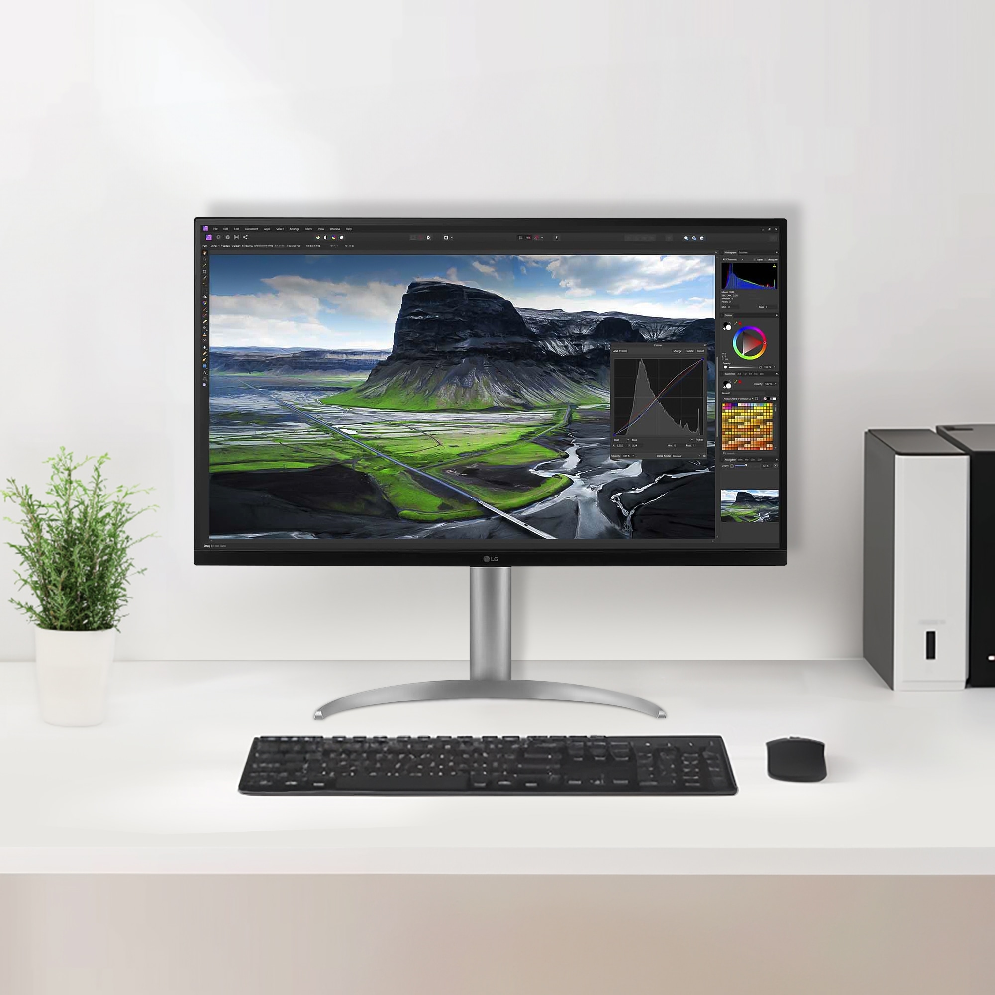 모니터 LG 울트라HD 모니터 (32UQ850V.BKR) 줌이미지 1