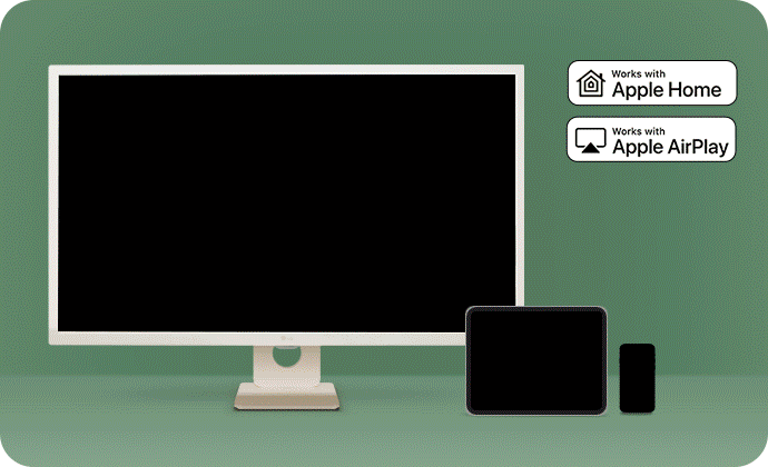 lg_myview_스마트_모니터가_나무_가구_위에_놓여_있으며,_화면에는_다양한_스트리밍_서비스_아이콘이_표시되어_있습니다._모니터_옆에는_액자와_꽃병이_놓여_있고,_앞쪽에는_책이_펼쳐진_테이블이_있습니다.