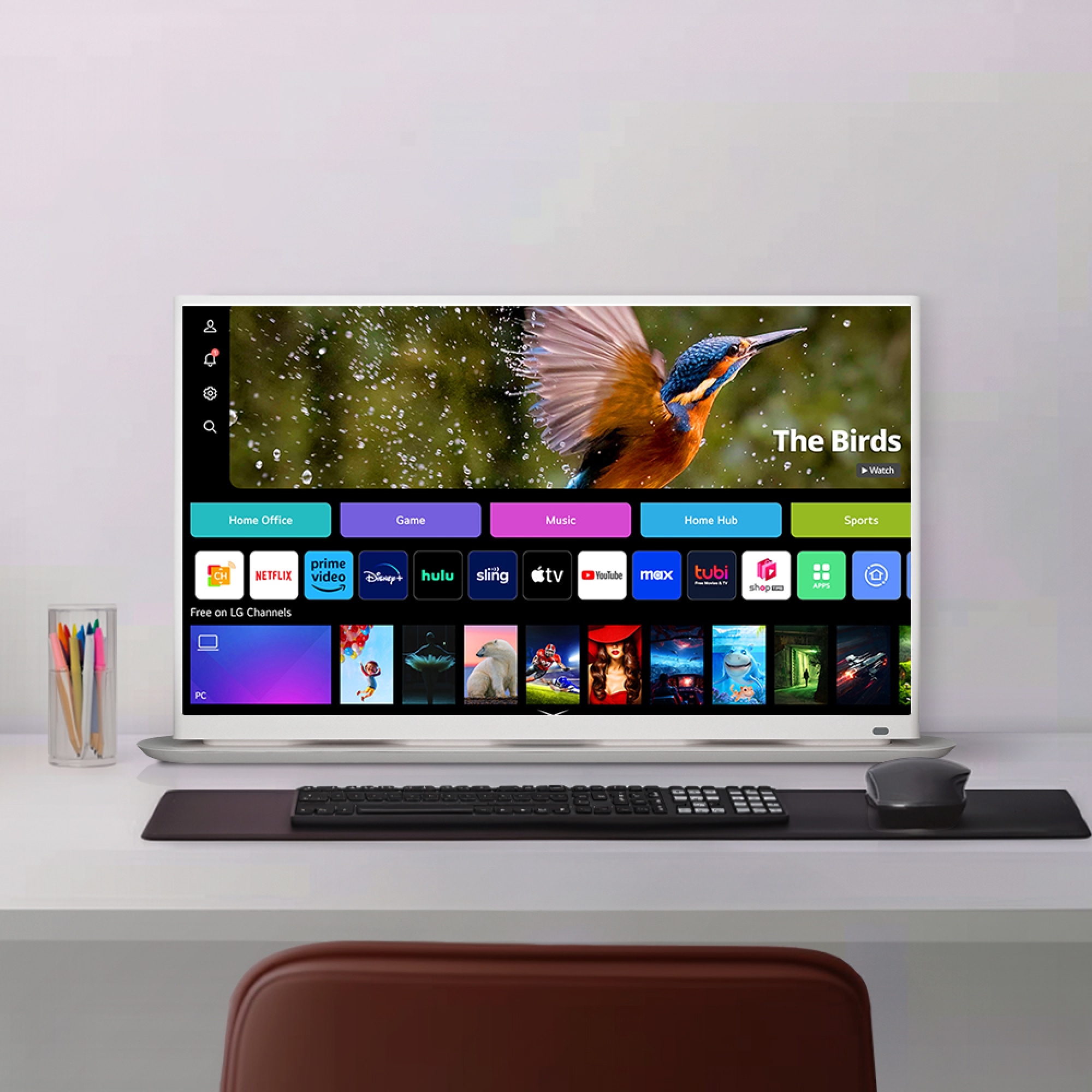 모니터 LG 룸앤스타일 (32SR70U.BKR) 줌이미지 1