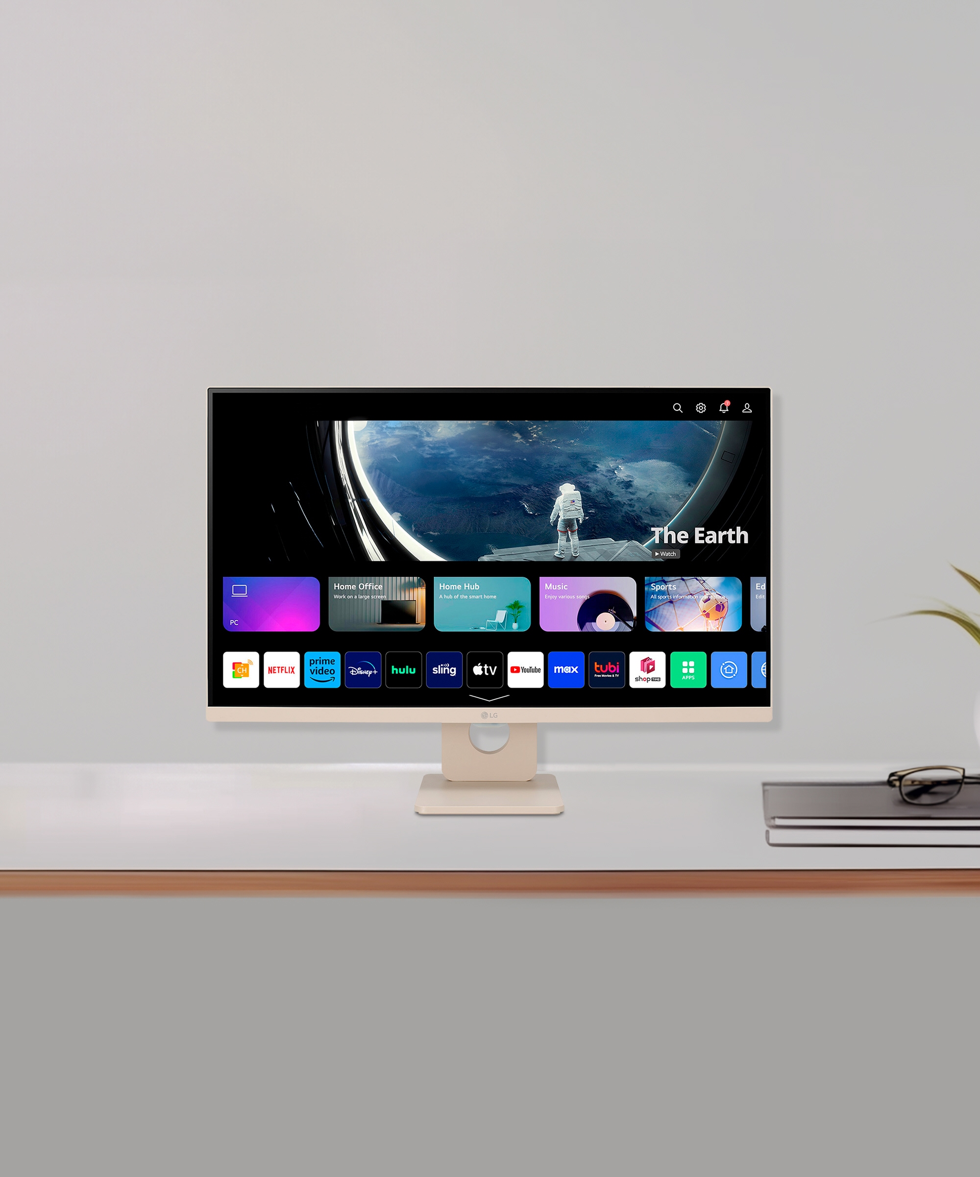 모니터 LG 스마트모니터 (27SR50FE.BKR) 메인이미지 0
