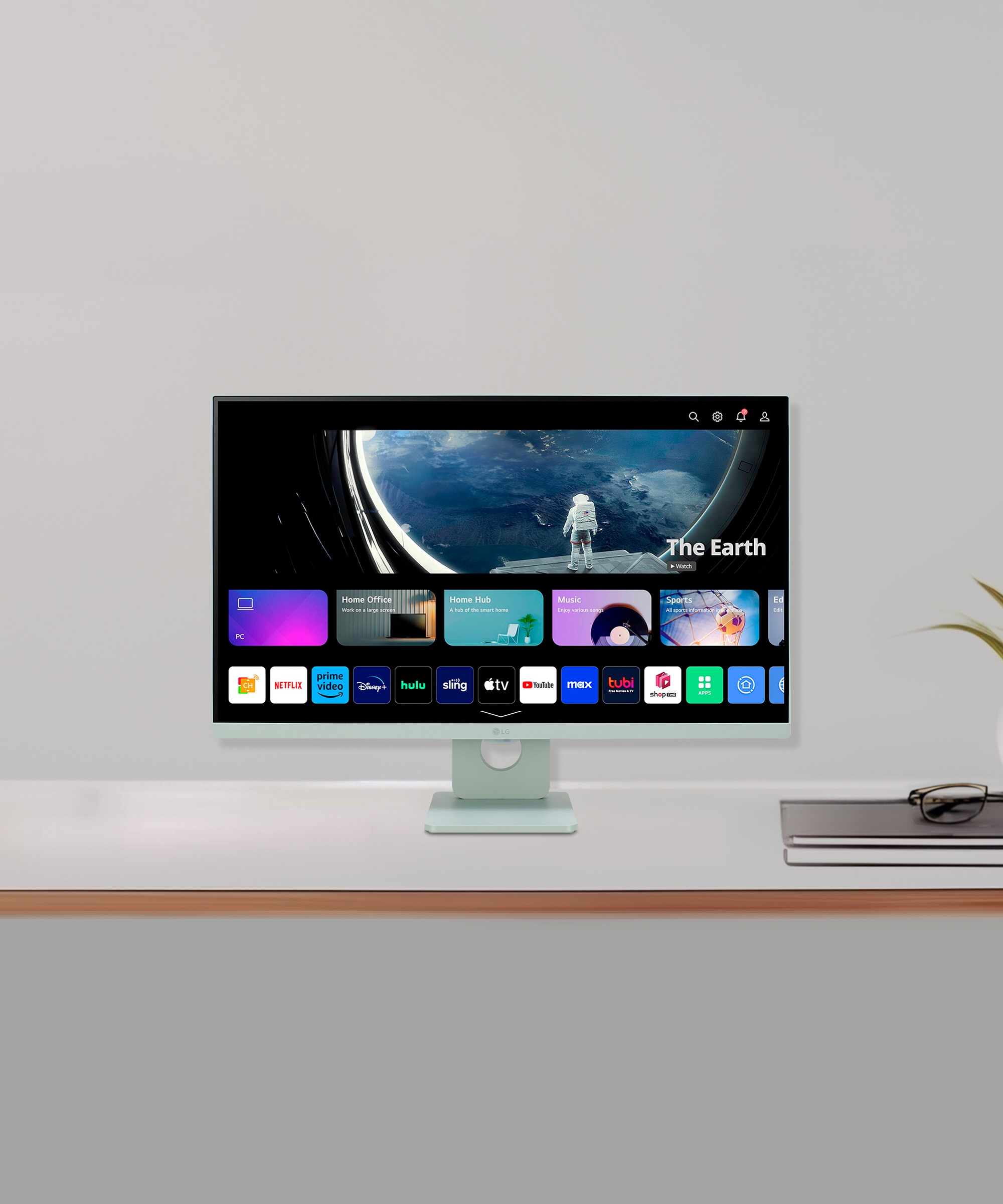 모니터 LG 스마트모니터 (27SR50FG.BKR) 메인이미지 0