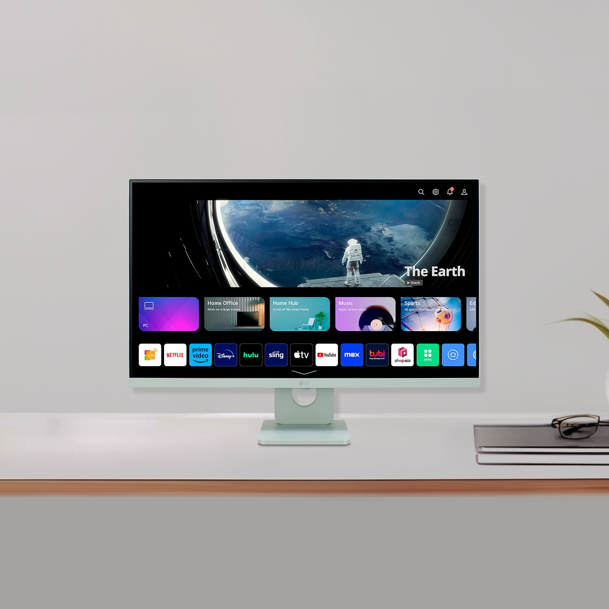 모니터 LG 스마트모니터 (27SR50FG.BKR) 줌이미지 1