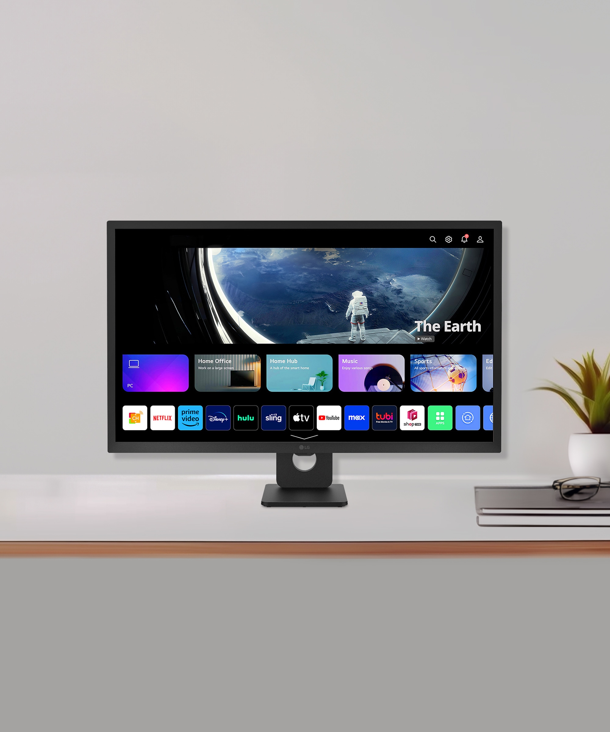 모니터 LG 스마트모니터 (32SR50FB.BKR) 메인이미지 0