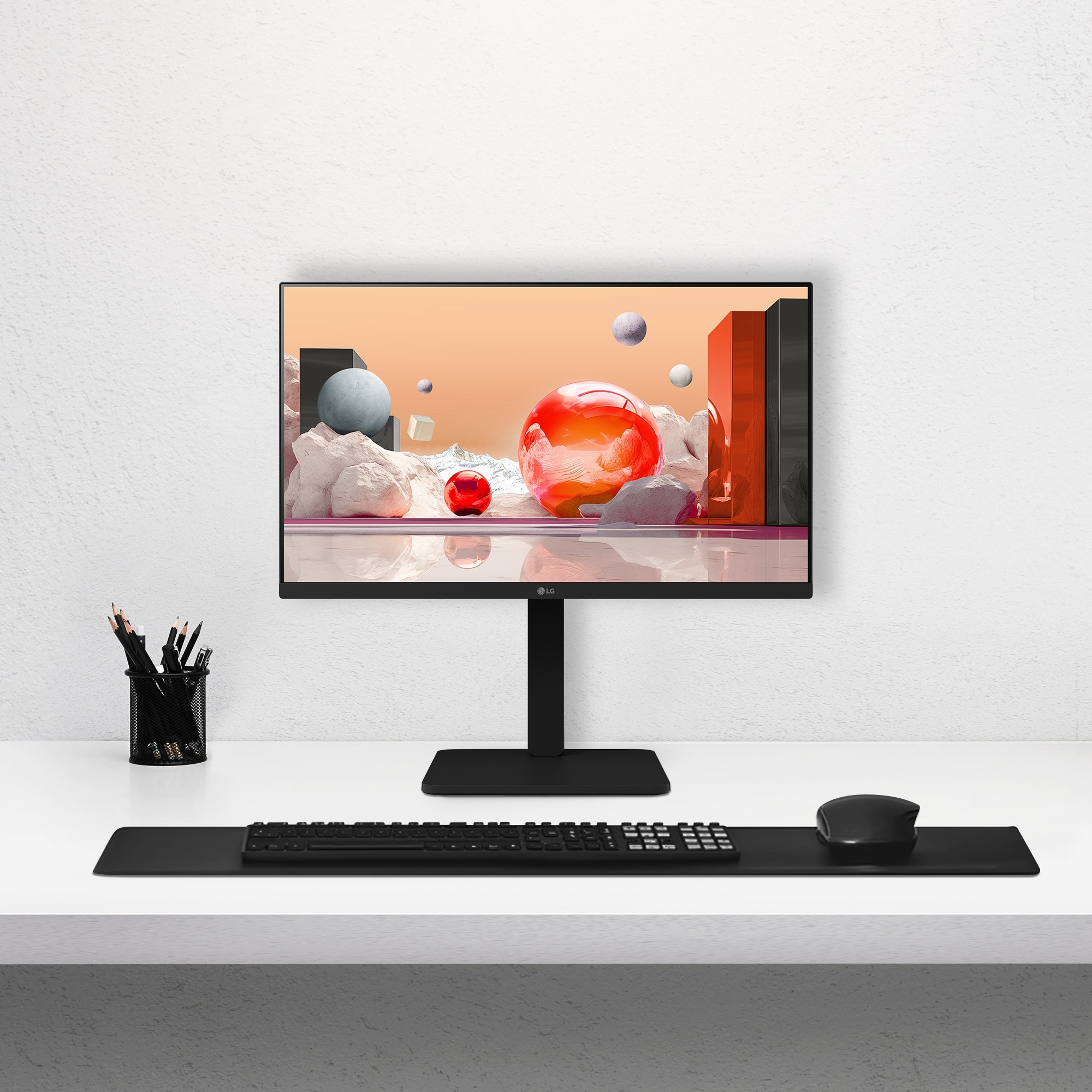 모니터 LG PC모니터 (24BA450.AKRQ) 줌이미지 1
